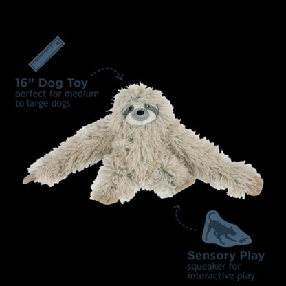 Tall Tails Sloth Rope Body Dog Toy