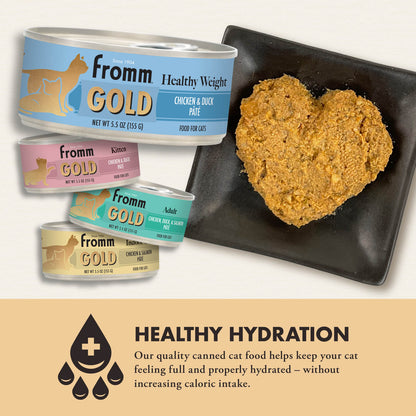 Fromm Gold Healthy Weight Chicken & Duck Pate Canned Cat Food