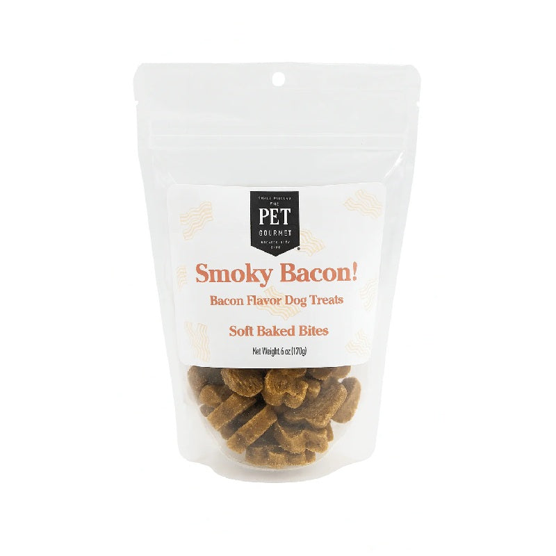 The Pet Gourmet Smoky Bacon Soft Baked Dog Treats, 6 oz