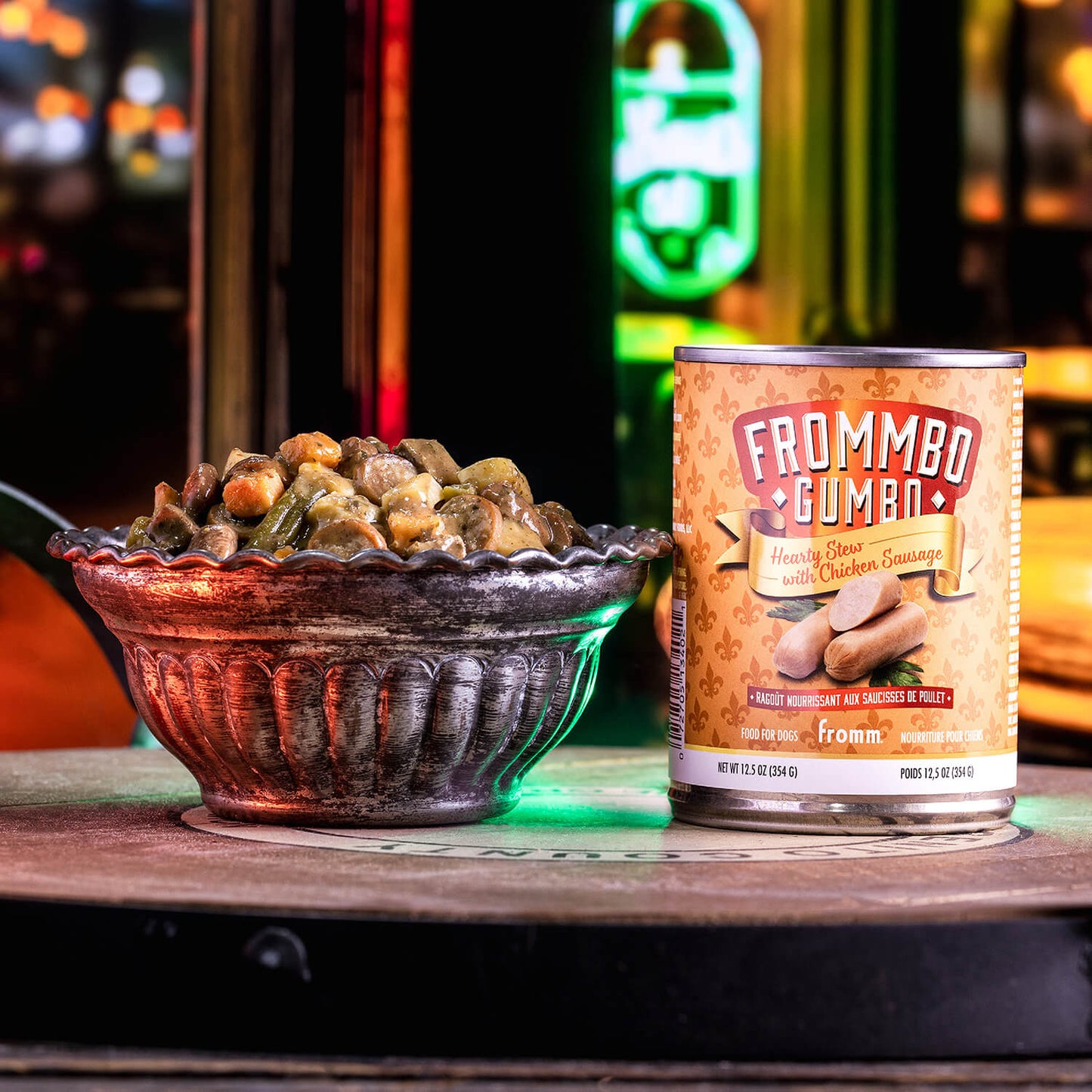 Frommbo Gumbo Hearty Stew with Chicken Sausage Canned Dog Food