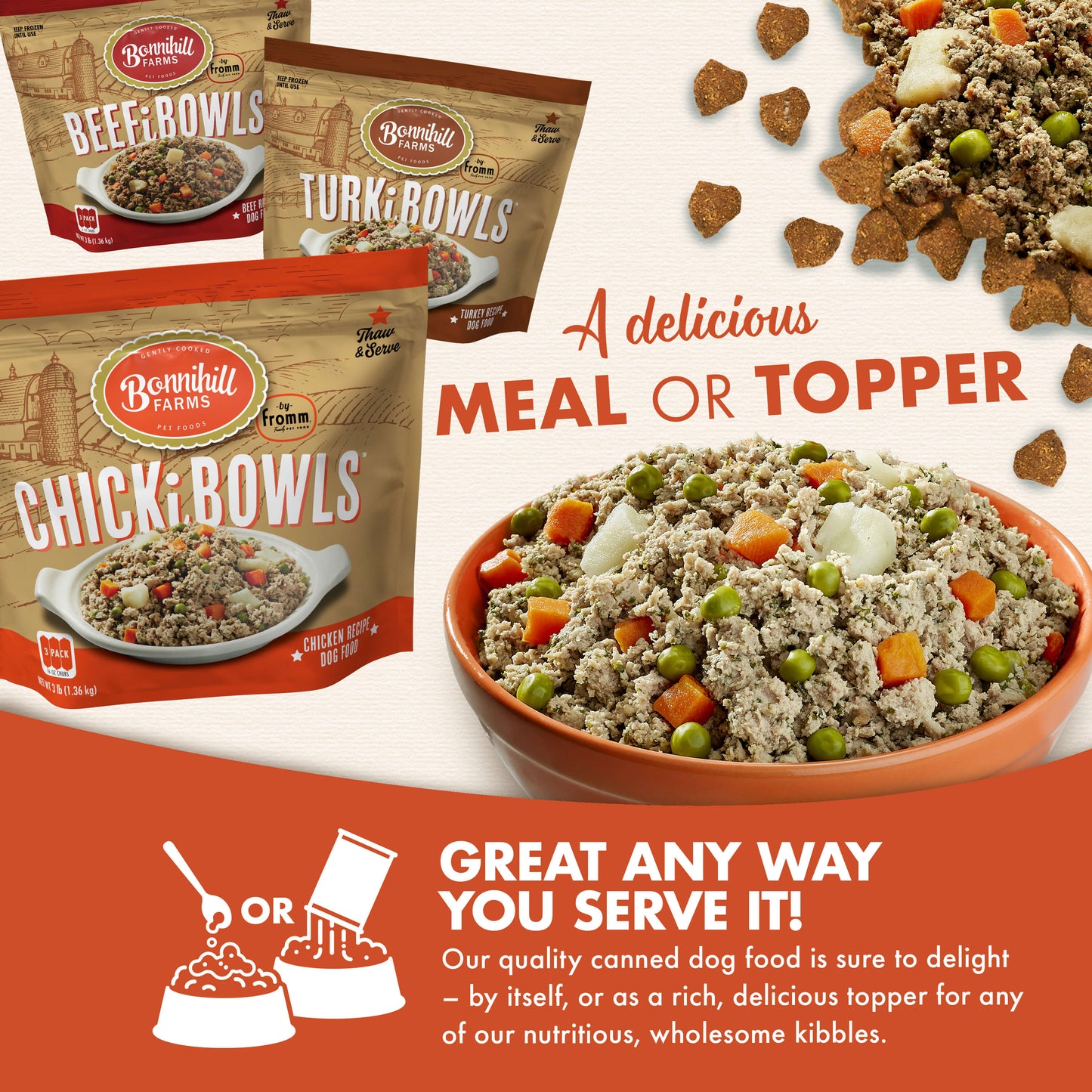 Bonnihill Farms™ by Fromm® ChickiBowls Chicken Recipe Dog Food