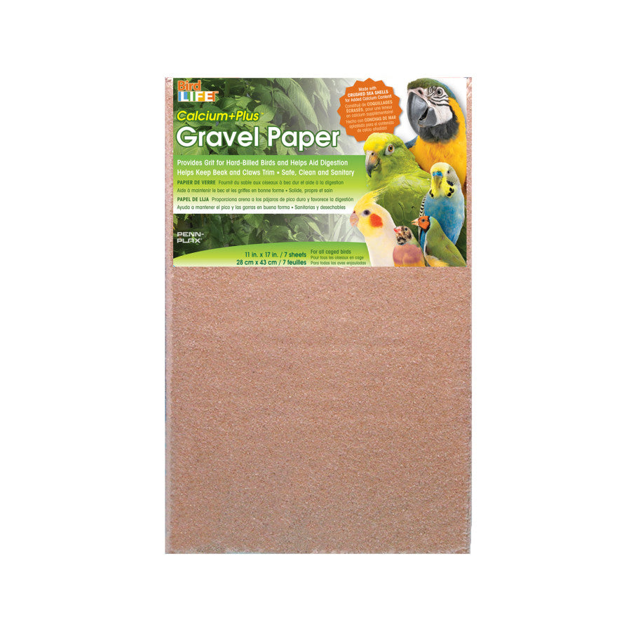 Prevue Bird Life Calcium Plus Gravel Paper