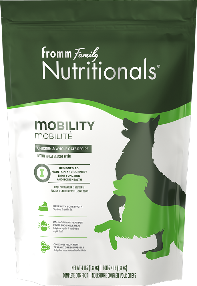 Fromm Nutritional's Mobility Chicken & Whole Oats Recipe Dog Food