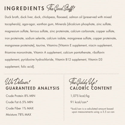 Fromm Purrsnickitty Duck Liver Pate Canned Cat Food, 3 oz