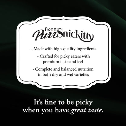 Fromm Purrsnickitty Duck Liver Pate Canned Cat Food, 3 oz