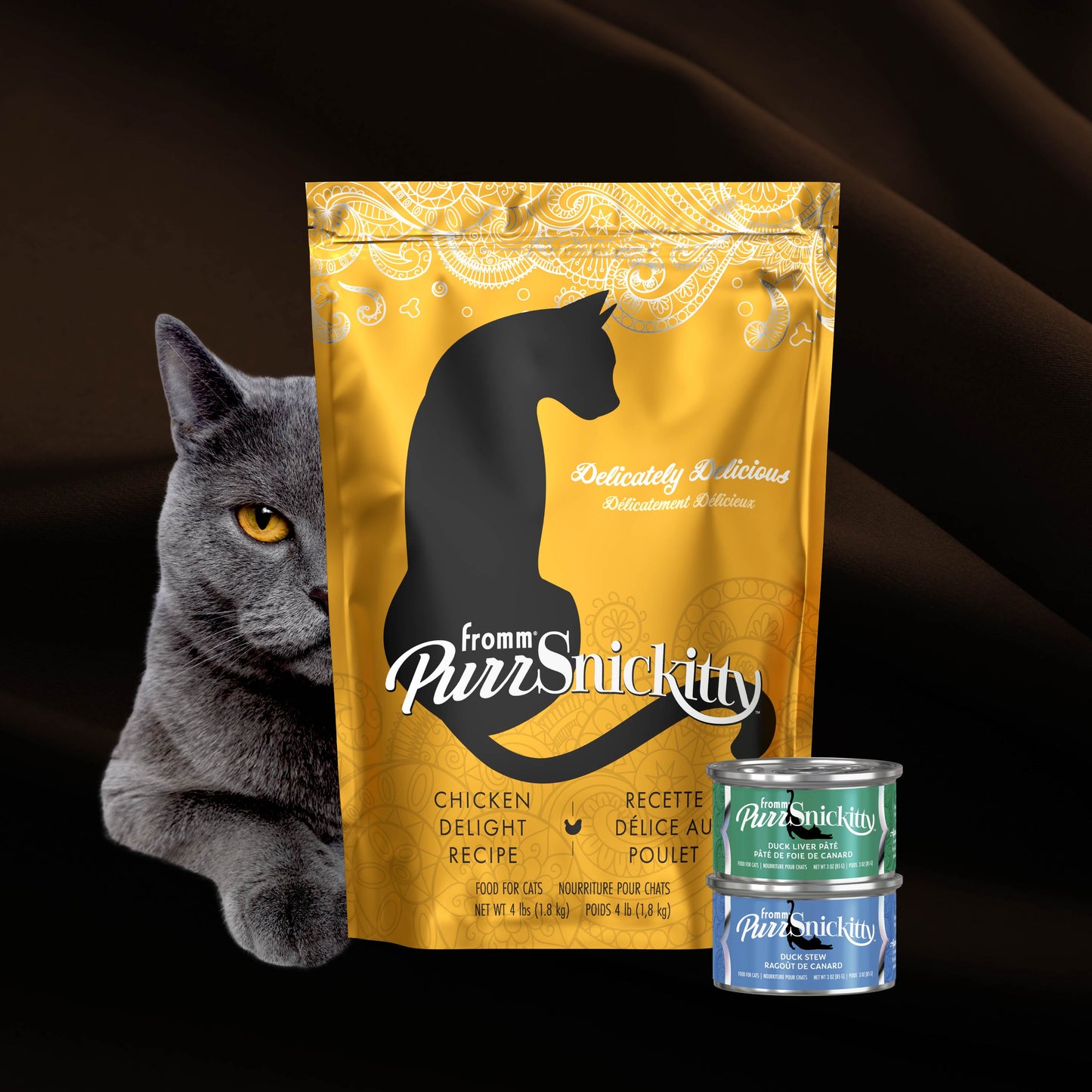 Fromm PurrSnickitty Chicken Delight Recipe Cat Food