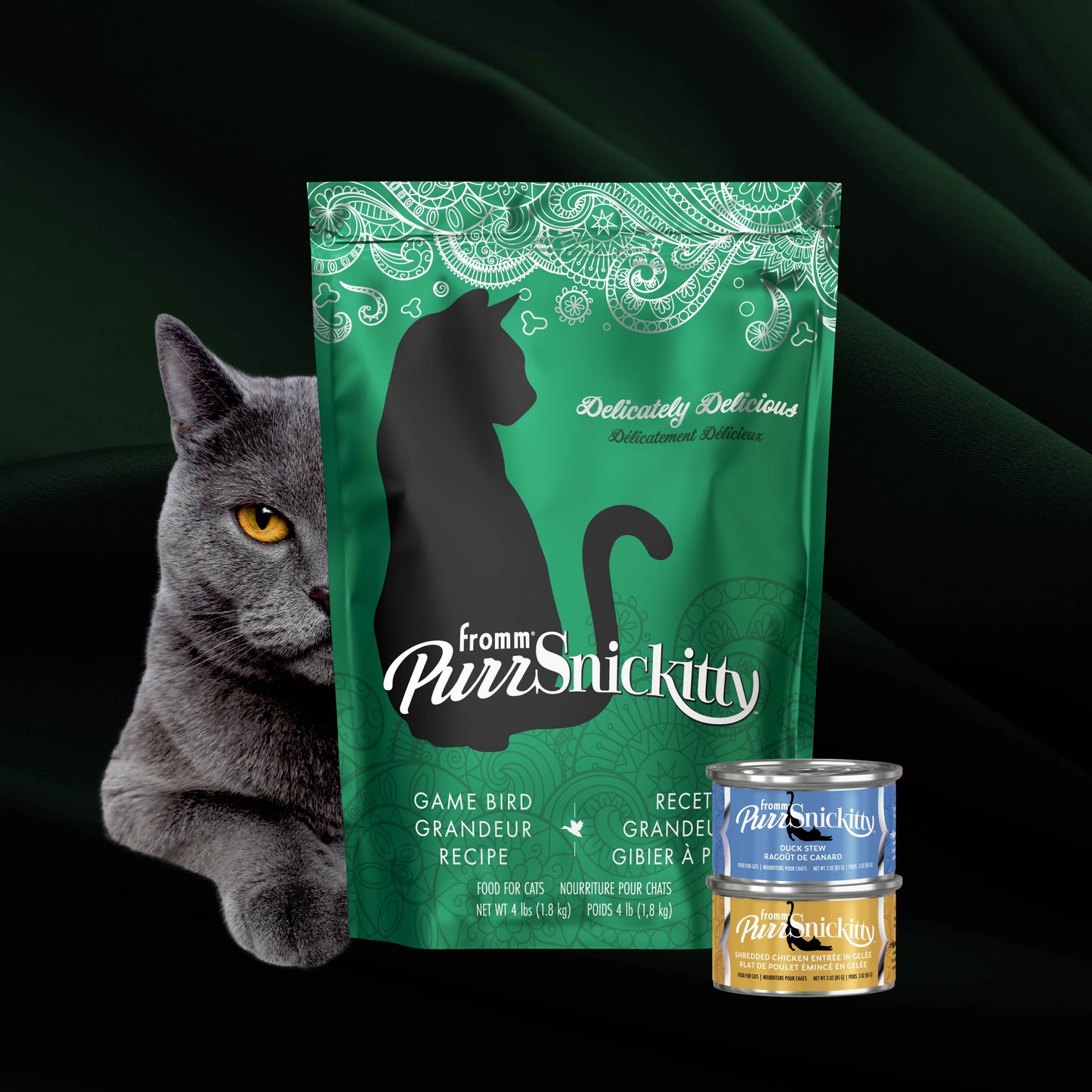 Fromm PurrSnickitty Game Bird Grandeur Recipe Cat Food