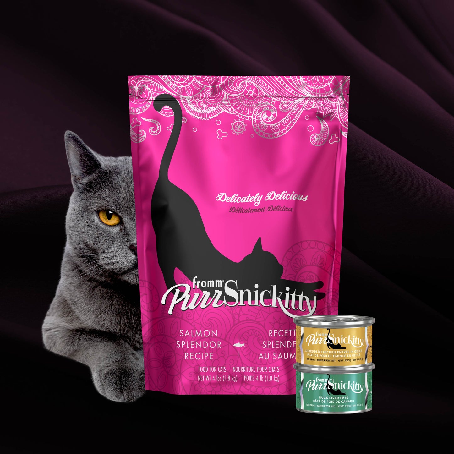 Fromm PurrSnickitty Salmon Splendor Recipe Cat Food