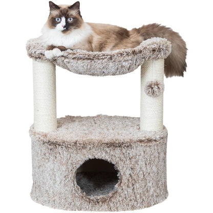 Trixie Gerado Cat Tree with Hammock, Brown