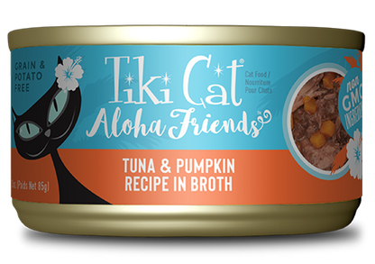 Tiki Cat Aloha Friends Tuna with Pumpkin Grain-Free Wet Cat Food