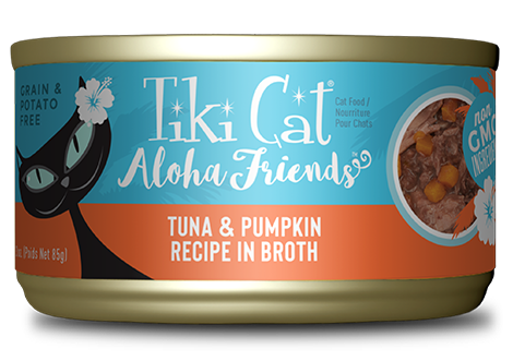 Tiki Cat Aloha Friends Tuna with Pumpkin Grain-Free Wet Cat Food