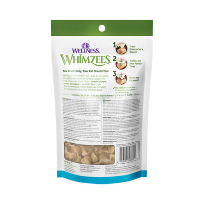 Whimzees Wellness Natural Dental Cat Treats Chicken & Tuna Flavor, 2 oz.