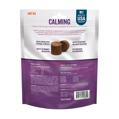 VetIQ Calming Hickory Smoke Flavor Soft Chew for Dogs 7.4 oz., 60 ct