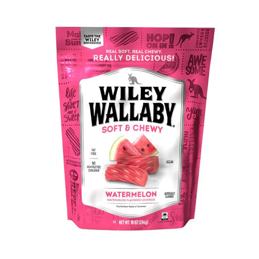 Wiley Wallaby Watermelon Licorice 10 oz