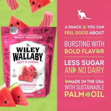 Load image into Gallery viewer, Wiley Wallaby Watermelon Licorice 10 oz
