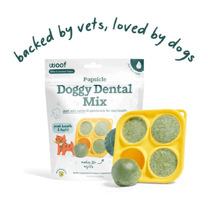 Woof Pupsicle Doggy Dental Mix (5.5 oz)