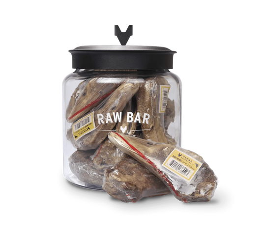 Vital Essentials Raw Bar Freeze-Dried Raw Duck Heads