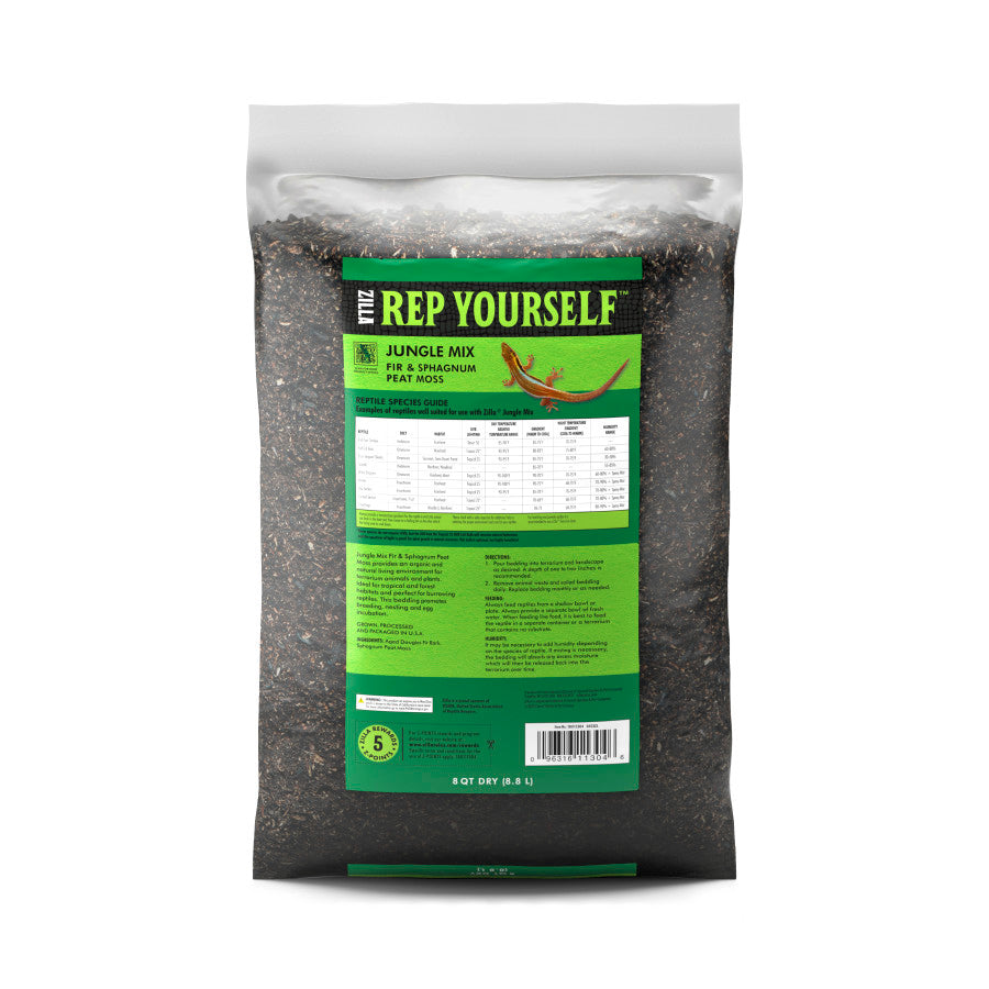 Zilla Jungle Mix Fir & Sphagnum Peat Moss Reptile Bedding