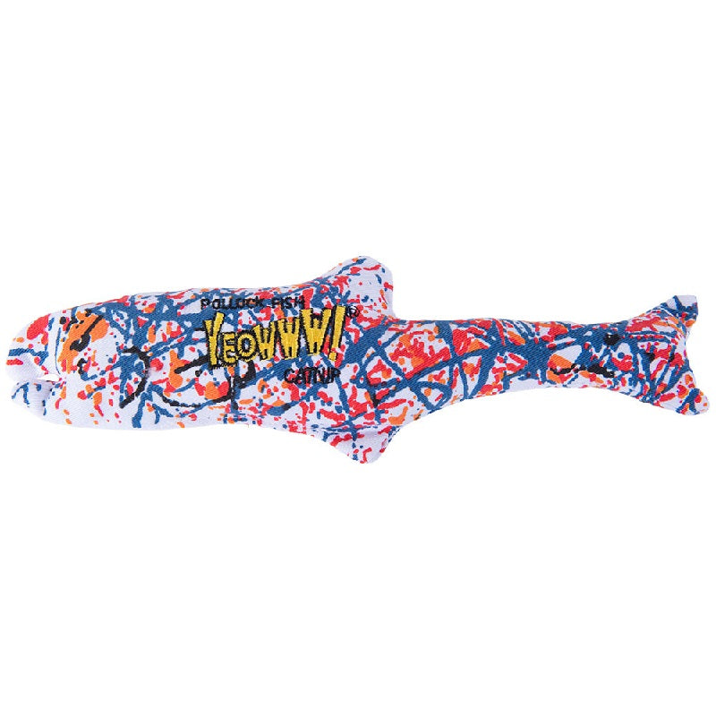 Yeowww! Pollock Fish Cat Toy