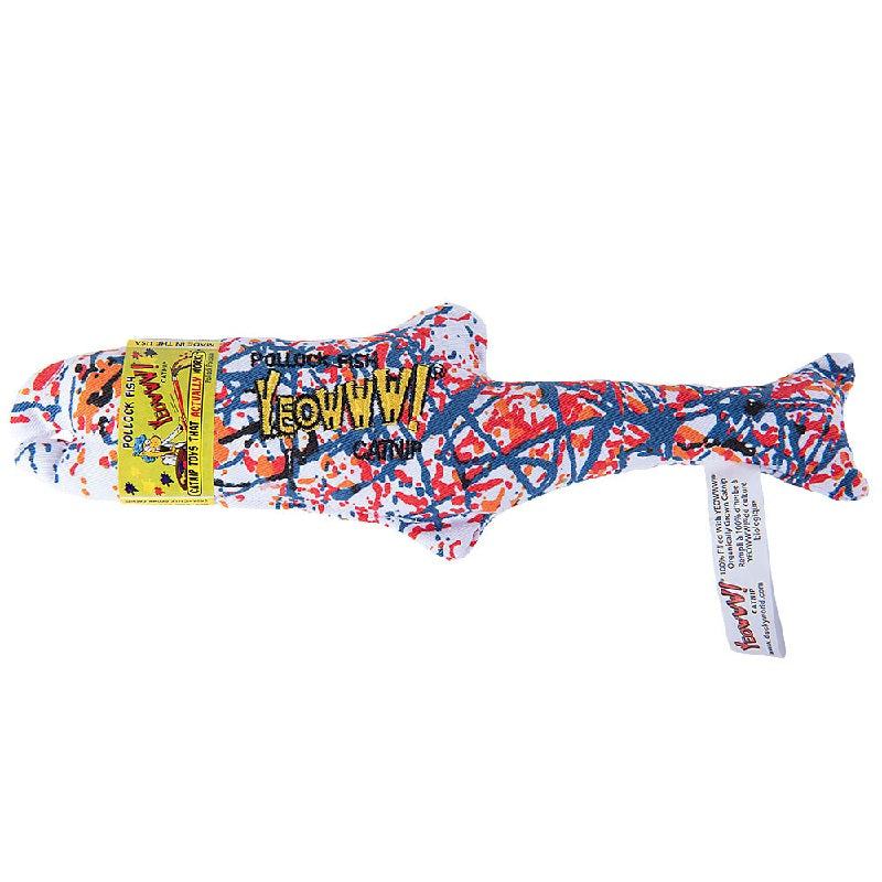 Yeowww! Pollock Fish Cat Toy