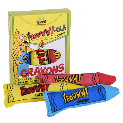 Yeowww!-ola Catnip Crayons 3 ct