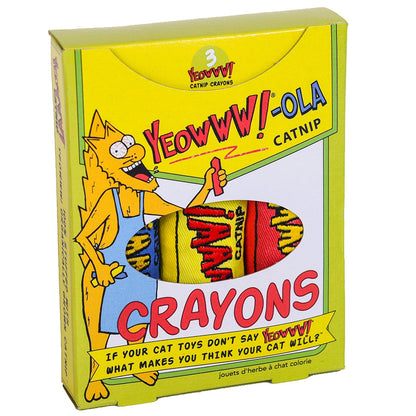 Yeowww!-ola Catnip Crayons 3 ct