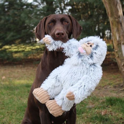 Tall Tails Yeti w/ Squeaker Dog Toy