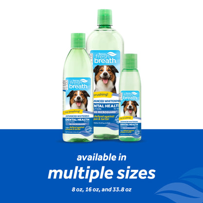 Tropiclean Advanced Whitening Dental Health Solution for Dogs