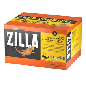 Zilla Bearded Dragon Habitat Accessory Kit 20 L-60 BR