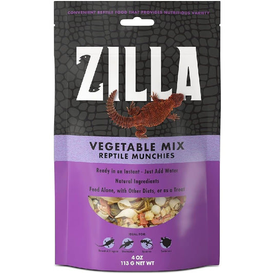 Zilla Reptile Munchies Vegetable Mix Reptile Food