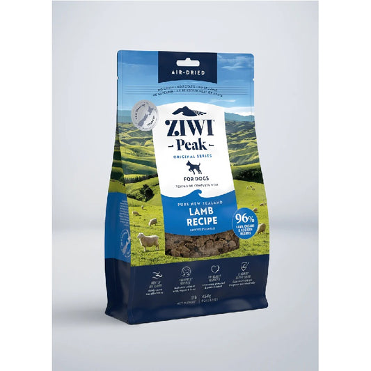 ZIWI Peak Lamb Grain-Free Air-Dried Dog Food, 2.2lb