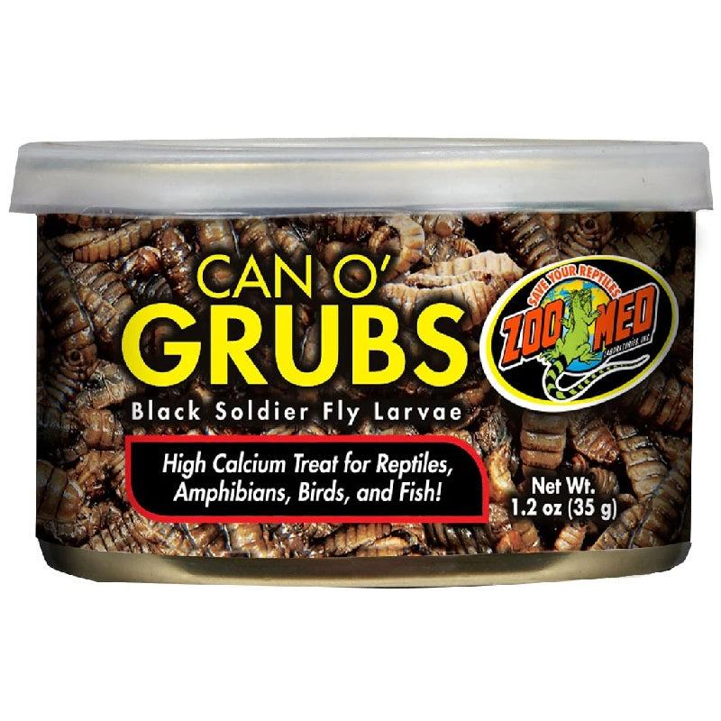 Zoo Med Can O' Grubs Reptile Food