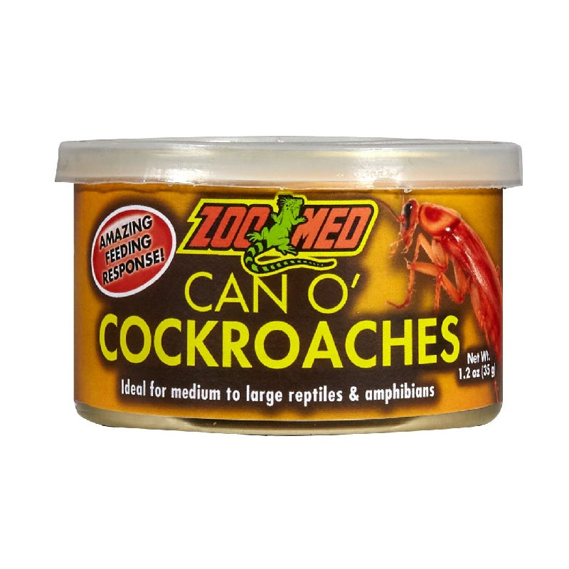 Zoo Med Can O' Cockroaches Reptile Food