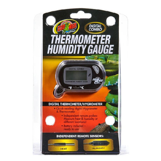 Zoo Med Digital Combo Thermometer Humidity Gauge