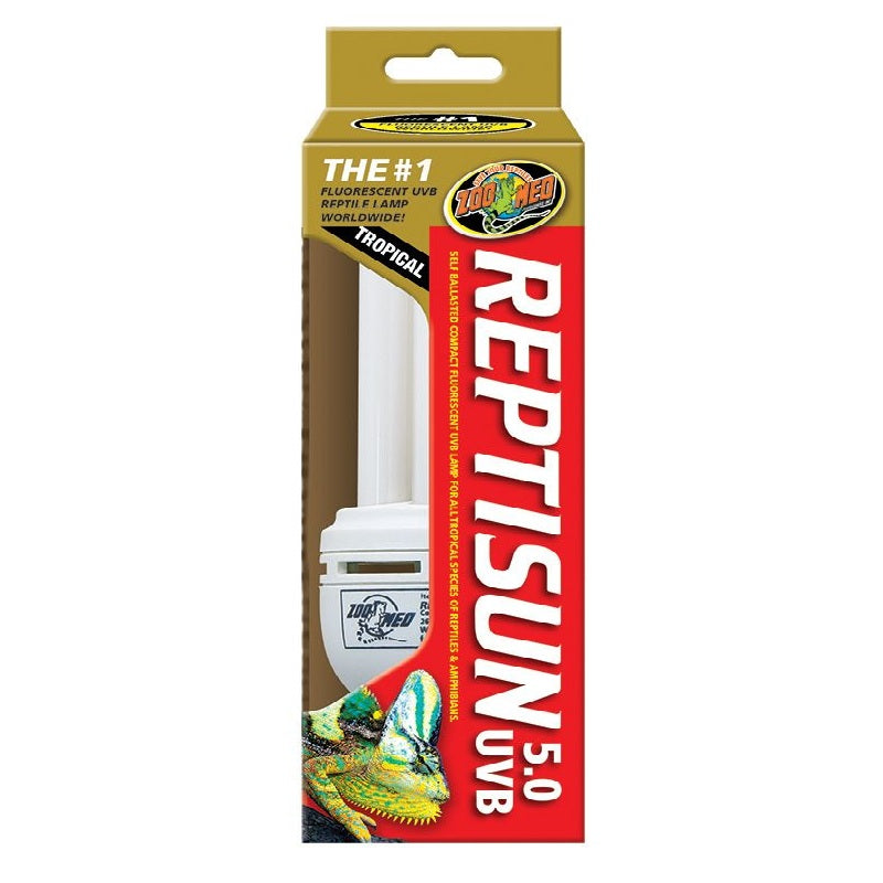 Zoo Med Reptisun 5.0 UVB Compact Fluorescent UVB Lamp