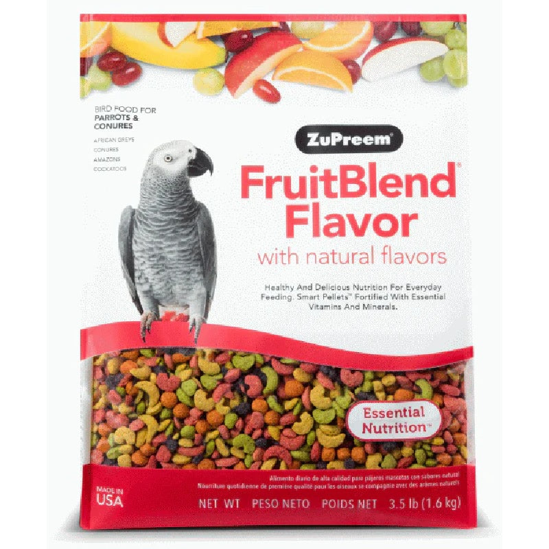 ZuPreem Fruit Blend Parrots & Conures