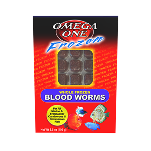 Omega One Frozen Blood Worms