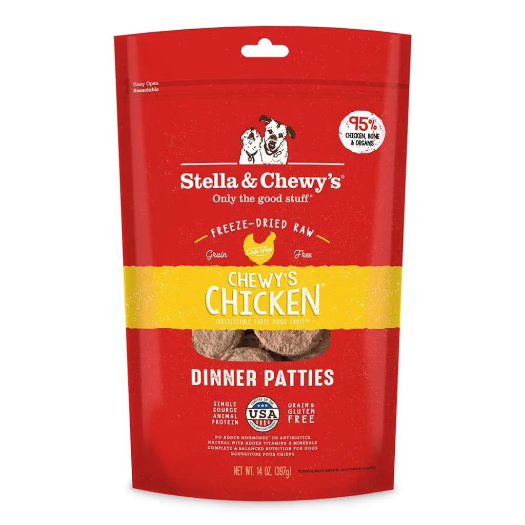 Stella & Chewy's Chicken Freeze-Dried Raw Dinner Patties