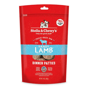 Stella & Chewy's Dandy Lamb Freeze-Dried Raw Patties