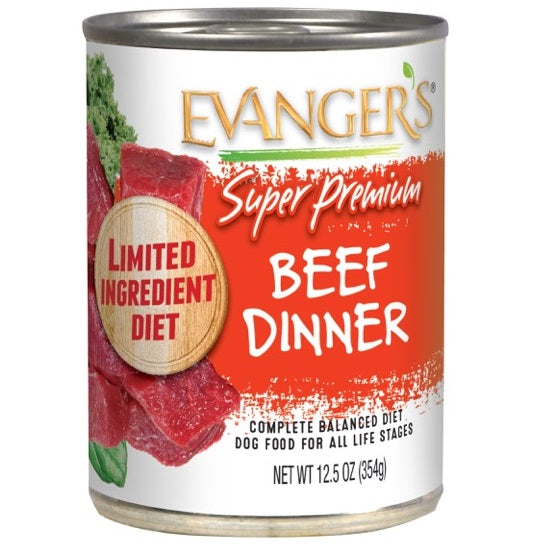Evanger's Super Premium Beef Dinner 12.5 oz. Can
