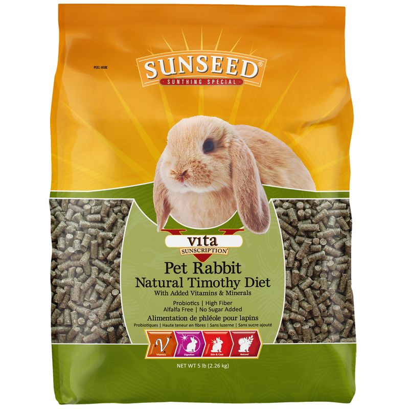 Sunseed Vita Natural Timothy Pet Rabbit Diet