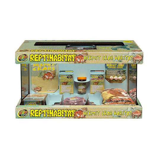 Zoo Med ReptiHabitat Hermit Crab Kit 10 Gallon