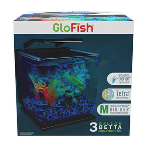 GloFish 3 Gallon Glass Betta Kit