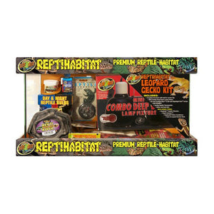 Zoo Med ReptiHabitat Leopard Gecko Kit 10 Gallon