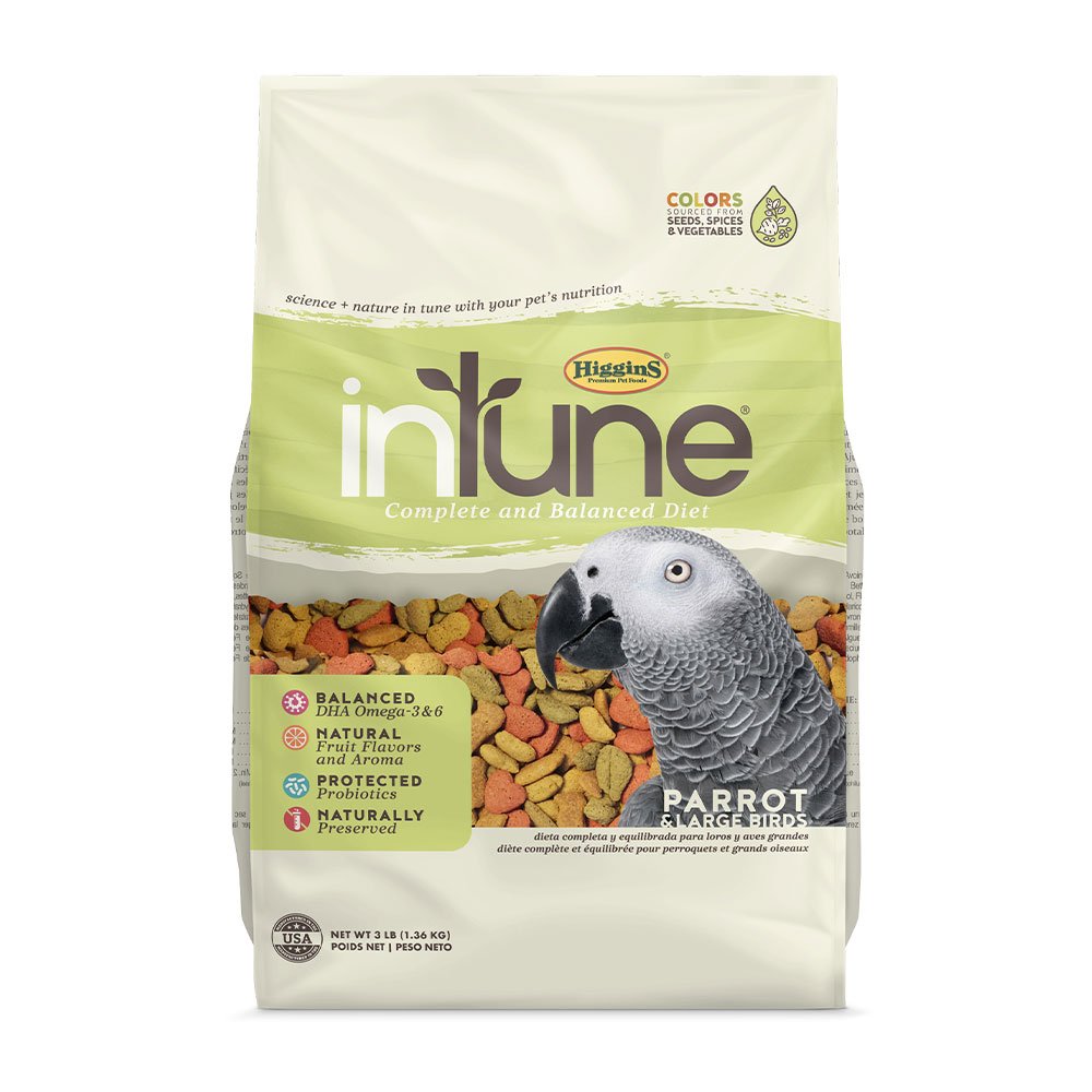 Higgins inTune Complete & Balanced Diet Parrot