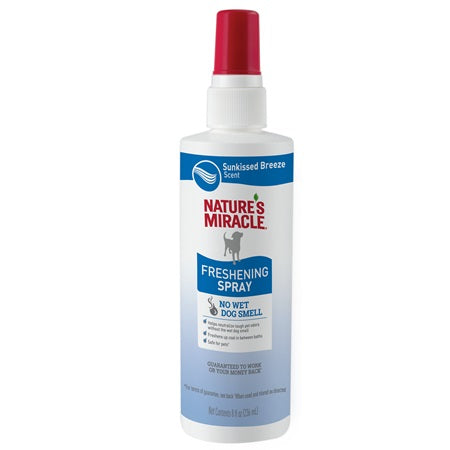 Nature's Miracle Freshening Spray for Dogs Clean Breeze, 8 oz.