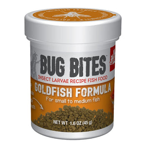 Fluval Bug Bites Goldfish Formula Granules for Small to Medium Fish