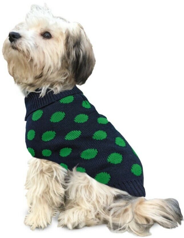 Fashion Pet Contrast Dot Sweater