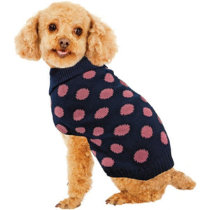 Fashion Pet Contrast Dot Sweater
