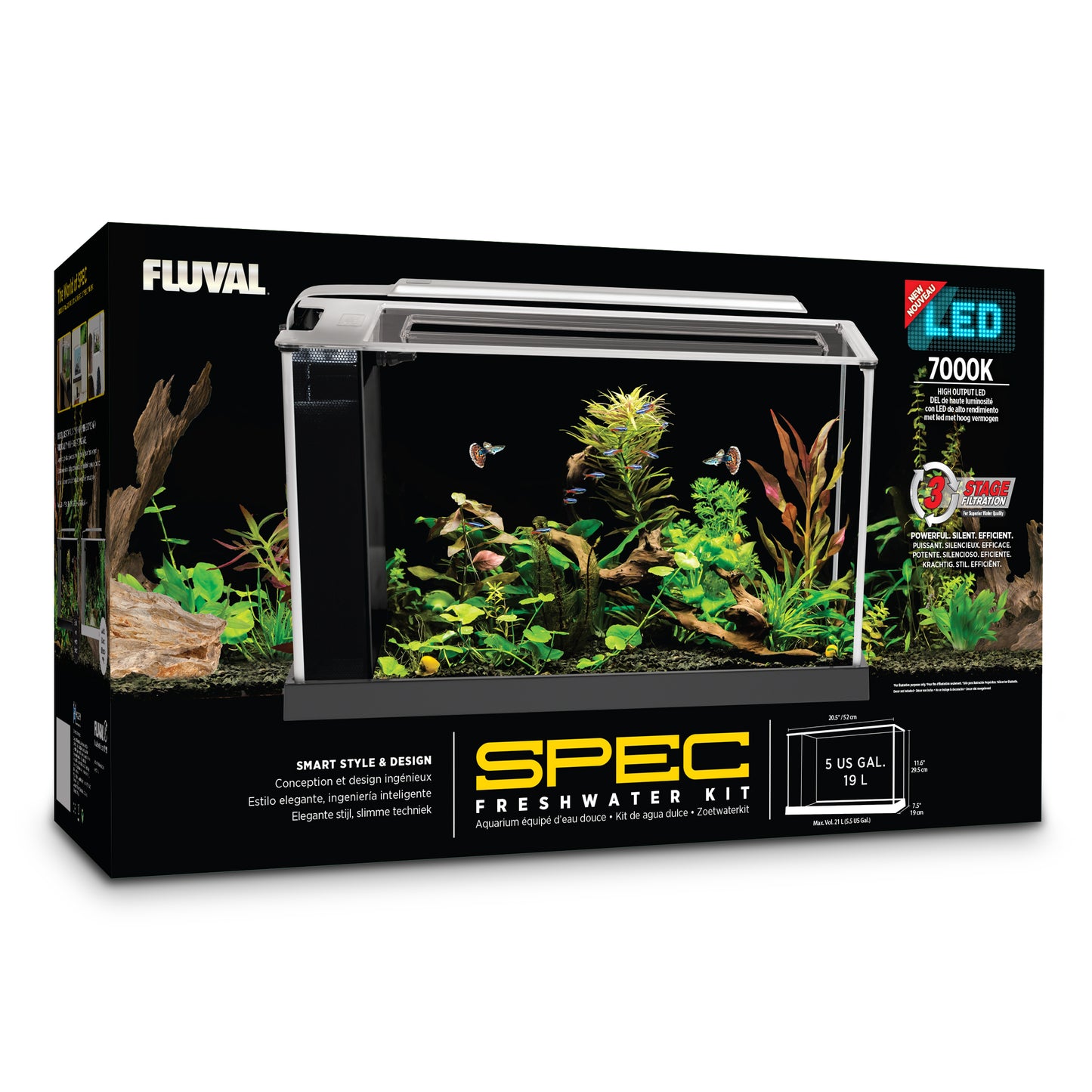 Fluval Spec 5 Gallon Kit